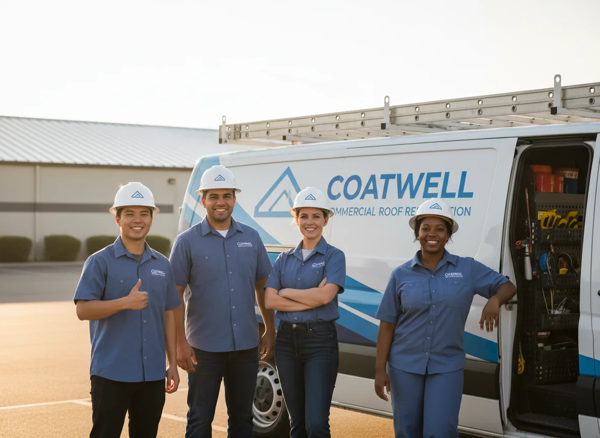 Commercial roof coating company in Kersey, CO